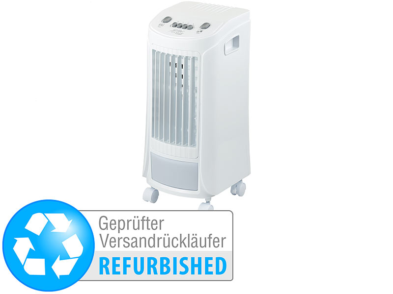 ; Luftkühler, -befeuchter und -reiniger mit Ionisator 
