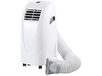 Sichler Haushaltsgeräte Hocheffektive mobile Monoblock-Klimaanlage 9000 BTU/h (refurbished); Luftkühler, -befeuchter und -reiniger mit Ionisator Luftkühler, -befeuchter und -reiniger mit Ionisator 