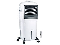 Sichler Haushaltsgeräte Verdunstungs-Luftkühler LW-550 mit Ionisator und Timer, 20 l, 110 Watt; Luftkühler-Klimageräte, Tisch-Luftkühler mit Ultraschall Luftbefeuchter Luftkühler-Klimageräte, Tisch-Luftkühler mit Ultraschall Luftbefeuchter Luftkühler-Klimageräte, Tisch-Luftkühler mit Ultraschall Luftbefeuchter 