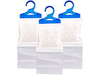 Sichler Haushaltsgeräte Pack d'absorbeurs d'humidité à suspendre spécial vêtements (x3)