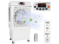 Sichler Haushaltsgeräte 2in1-Luftkühler & Luftbefeuchter mit Ionisator, 26 Liter, 100 W, 25 m²; Luftkühler-Klimageräte 
