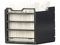 Sichler Haushaltsgeräte Ersatzfilter für USB-Tisch-Luftkühler LW-105 und LW-115; Luftkühler, -befeuchter und -reiniger mit Ionisator Luftkühler, -befeuchter und -reiniger mit Ionisator 