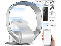 Sichler Haushaltsgeräte Rotorloser 360°-Ventilator, WLAN, App, superleise, 26 Watt