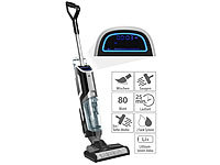Sichler Haushaltsgeräte 3in1-Boden-Waschsauger mit Akku, Nass & Trocken, UV-Reinigung, 80 W