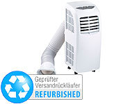 Sichler Haushaltsgeräte Mobile Monoblock-Klimaanlage 7000 BTU/h, 2000 W (Versandrückläufer); Luftkühler, -befeuchter und -reiniger mit Ionisator 