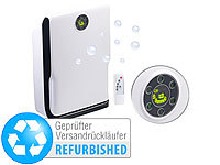 Sichler Haushaltsgeräte 6-Stufen-Luftreiniger mit UV-Licht, Ionisator, LCD (Versandrückläufer); Luftkühler, -befeuchter und -reiniger mit Ionisator 