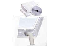 Sichler Haushaltsgeräte Abluft-Dachfensterabdichtung für mobile Klimageräte, Montage-Klettband; Luftkühler-Klimageräte Luftkühler-Klimageräte Luftkühler-Klimageräte 