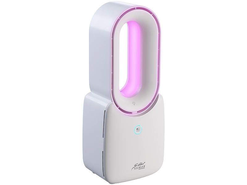 ; Mini-Akku-Luftkühler mit Nachtlicht-Funktion Mini-Akku-Luftkühler mit Nachtlicht-Funktion 