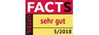 FACTS: Ultrastarker Profi-Händetrockner, 1650 Watt (Versandrückläufer)