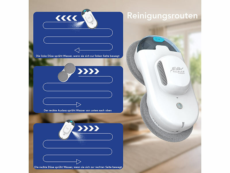 ; Fensterputz-Roboter Fensterputz-Roboter Fensterputz-Roboter 