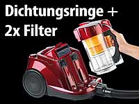 Ersatz-Set (2xFilter, 2xDichtungsring) f. Staubsauger BLS-200 (NC3384); STAUBSAUGER, SAUGER 