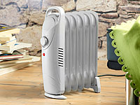 Sichler Mobile 600-Watt-Elektroheizung mit Öl-Radiator-Heizkörper; HEIZUNG, RADIATOR