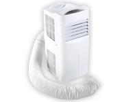 Sichler mobile Monoblock-Klimaanlage 7000 BTU/h,880 W mit Heizelement; Klima, Klimaanlagen, Ventilatoren, Luftverbesserer Klima, Klimaanlagen, Ventilatoren, Luftverbesserer Klima, Klimaanlagen, Ventilatoren, Luftverbesserer