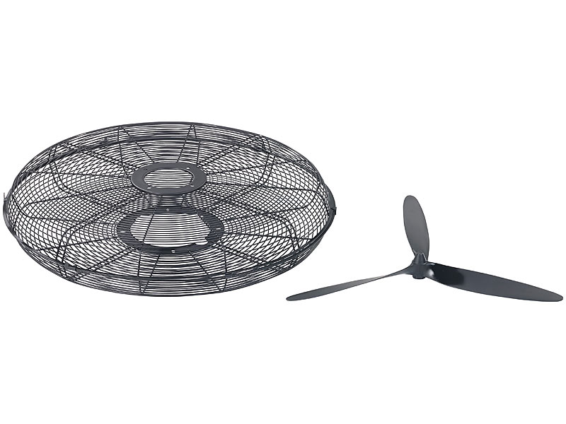 ; Deckenventilatoren mit Lampe 