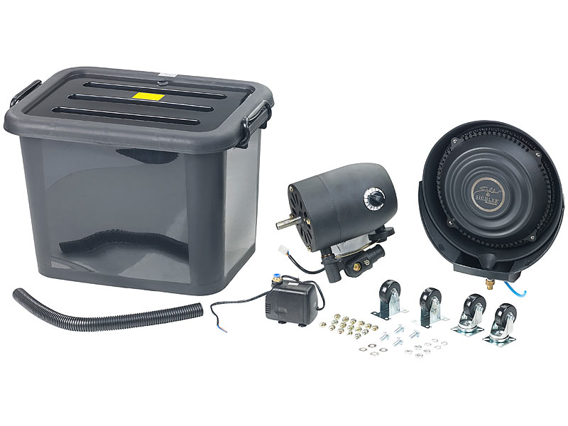 ; Luftkühler, -befeuchter und -reiniger mit Ionisator Luftkühler, -befeuchter und -reiniger mit Ionisator 