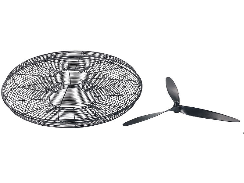 ; Deckenventilatoren mit Lampe 