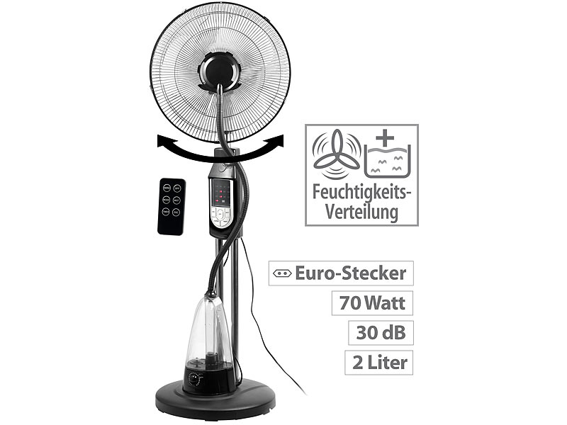 ; Turmventilatoren mit Luftbefeuchter und Luftkühler Turmventilatoren mit Luftbefeuchter und Luftkühler Turmventilatoren mit Luftbefeuchter und Luftkühler 