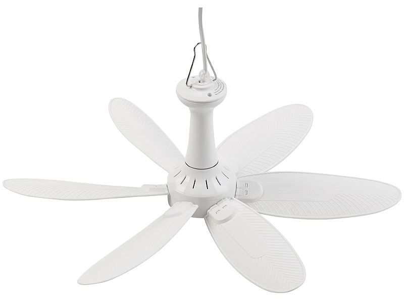 ; Deckenventilatoren mit Lampe 