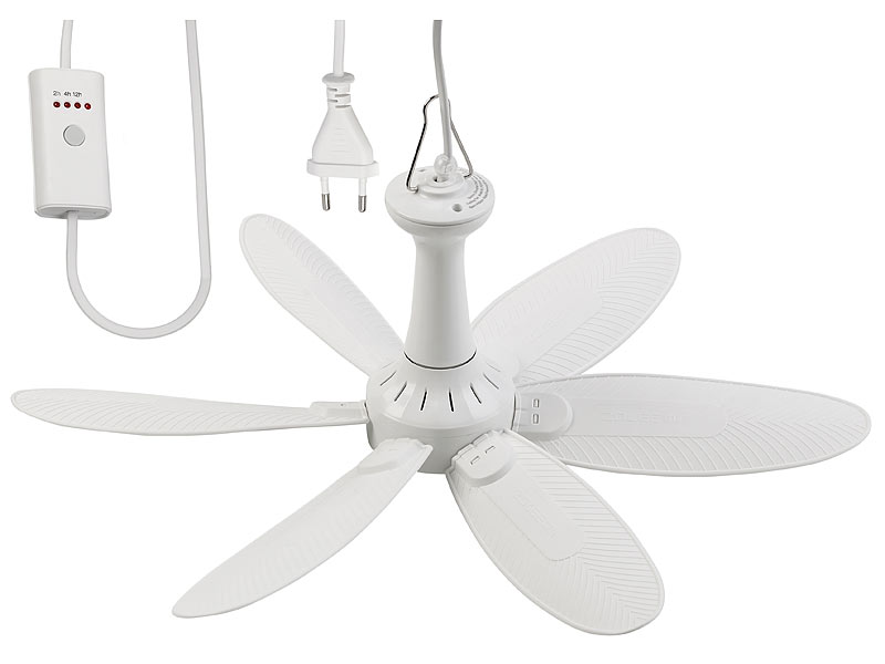 ; Deckenventilatoren mit Lampe 
