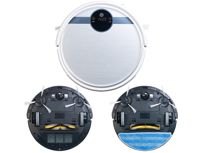 ; 2in1-Staubsaug- & Bodenwisch-Roboter 