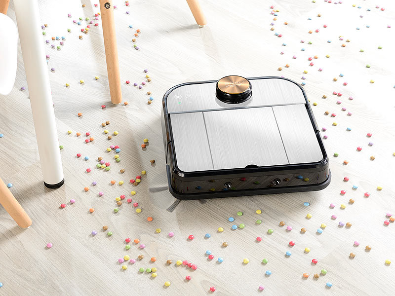 ; 2in1-Staubsaug- & Bodenwisch-Roboter 2in1-Staubsaug- & Bodenwisch-Roboter 2in1-Staubsaug- & Bodenwisch-Roboter 