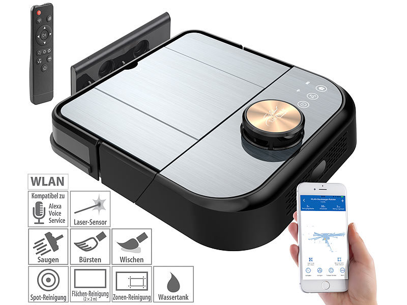 ; 2in1-Staubsaug- & Bodenwisch-Roboter 2in1-Staubsaug- & Bodenwisch-Roboter 2in1-Staubsaug- & Bodenwisch-Roboter 