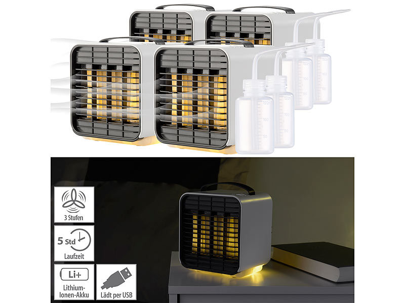 ; Luftkühler, -befeuchter und -reiniger mit Ionisator Luftkühler, -befeuchter und -reiniger mit Ionisator Luftkühler, -befeuchter und -reiniger mit Ionisator Luftkühler, -befeuchter und -reiniger mit Ionisator 