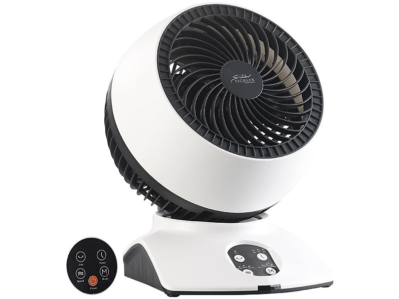 ; Walzen-Ventilatoren, Wand- & Boden-Raum-Ventilatoren3D-Raumventilatoren mit 3D-Oszillation 