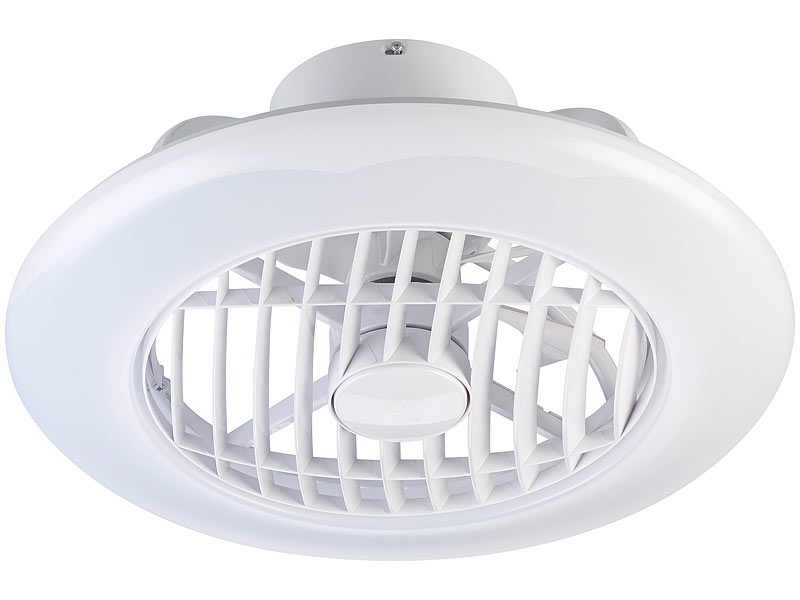 Sichler Haushaltsgeräte 2in1-Deckenleuchte & Ventilator mit Fernbedienung,  Versandrückläufer | Deckenlampen