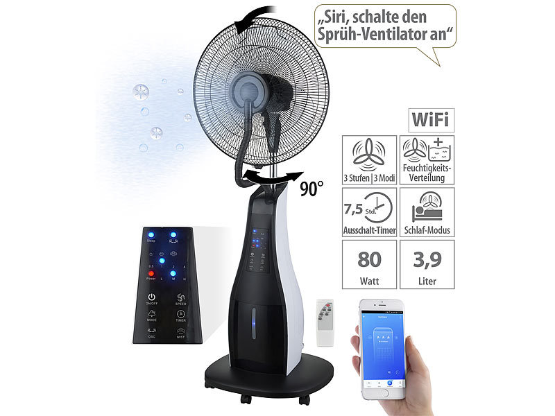 ; Turmventilatoren mit Luftbefeuchter und Luftkühler Turmventilatoren mit Luftbefeuchter und Luftkühler Turmventilatoren mit Luftbefeuchter und Luftkühler 