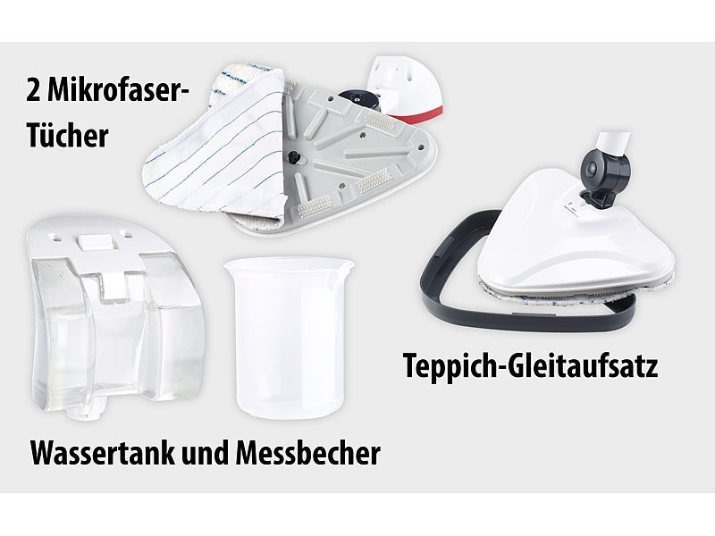 ; Akku-Zyklon-Hand- & Boden-Staubsauger 