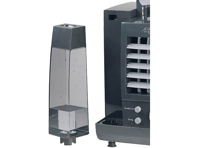 ; Luftkühler, -befeuchter und -reiniger mit Ionisator Luftkühler, -befeuchter und -reiniger mit Ionisator Luftkühler, -befeuchter und -reiniger mit Ionisator 