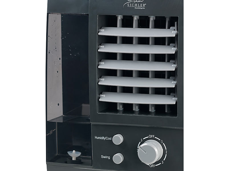 ; Luftkühler, -befeuchter und -reiniger mit Ionisator Luftkühler, -befeuchter und -reiniger mit Ionisator Luftkühler, -befeuchter und -reiniger mit Ionisator 
