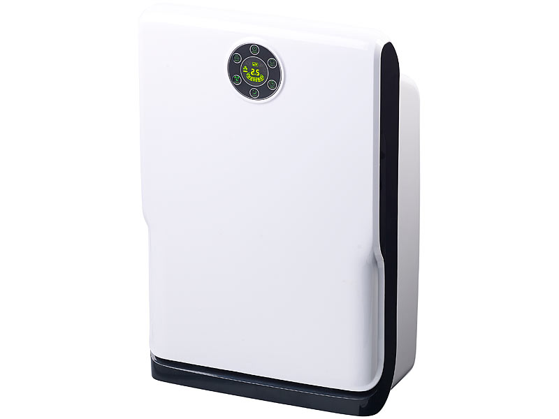 ; Digitale Luftentfeuchter und -reiniger mit Timer, Multi-Stufen-Luftreiniger mit Filtern, Ionisator,en UV, WLAN & Apps 