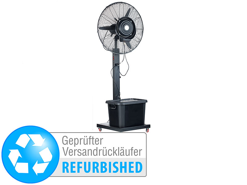 ; Luftkühler, -befeuchter und -reiniger mit Ionisator 