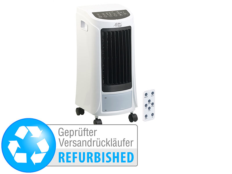 ; Luftkühler, -befeuchter und -reiniger mit Ionisator Luftkühler, -befeuchter und -reiniger mit Ionisator 