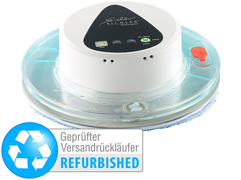 ; Kehr- und Wischroboter 