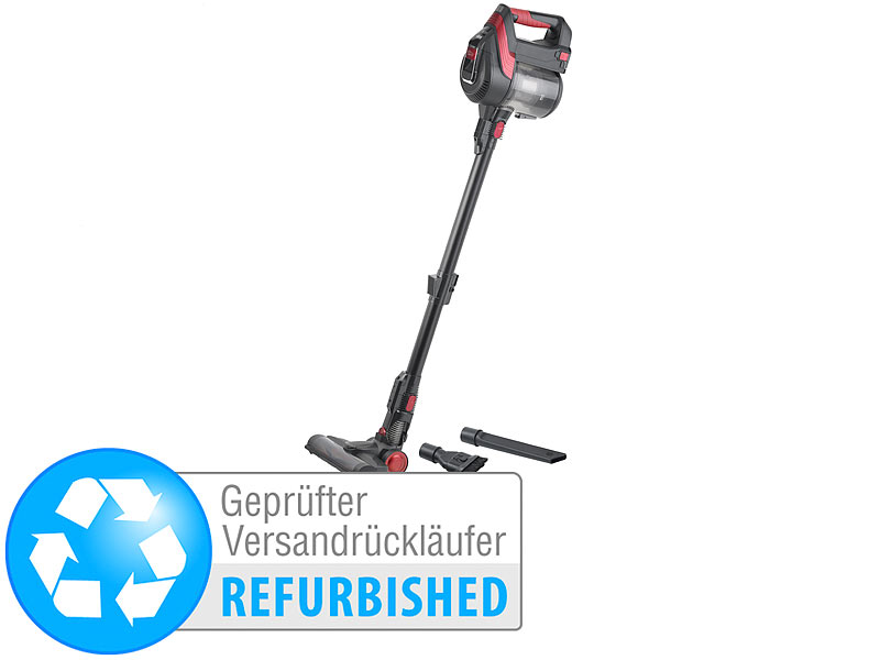 ; Akku-Zyklon-Hand- & Boden-Staubsauger 