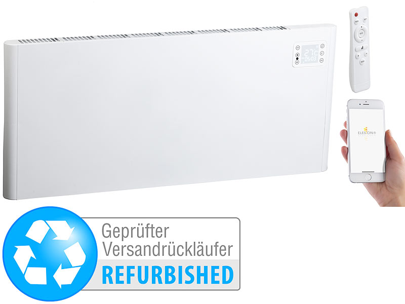 ; WLAN-Konvektor-Heizungen zur Wand- und Standmontage WLAN-Konvektor-Heizungen zur Wand- und Standmontage WLAN-Konvektor-Heizungen zur Wand- und Standmontage 