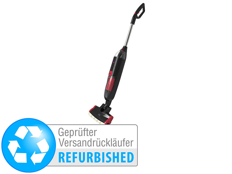 ; Akku-Zyklon-Hand- & Boden-Staubsauger, Akku-Zyklon-Hand- & Boden-Staubsauger mit Motor-Bürste 