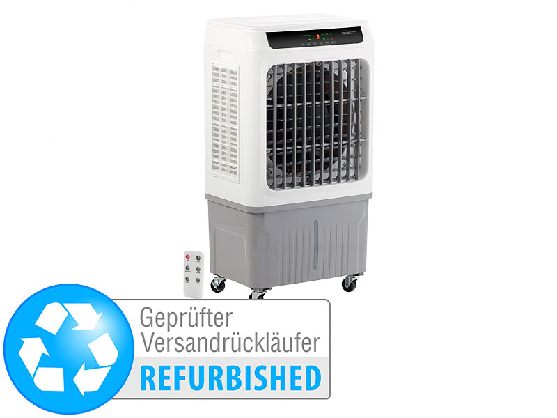 ; Luftkühler, -befeuchter und -reiniger mit Ionisator Luftkühler, -befeuchter und -reiniger mit Ionisator 