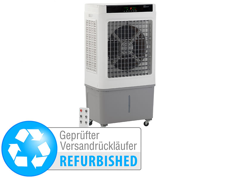 ; Luftkühler, -befeuchter und -reiniger mit Ionisator 