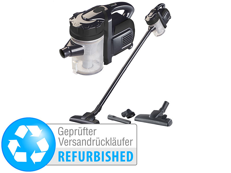 ; Zyklon-Staubsauger, Akku-Zyklon-Hand- & Boden-Staubsauger mit Kehr- & Wischfunktion 