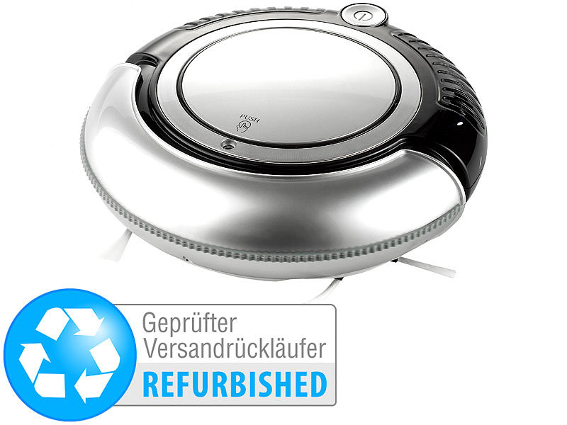 ; Akku-Zyklon-Hand- & Boden-Staubsauger, 2in1-Staubsaug- & Bodenwisch-Roboter mit UV-LichtAkku-Zyklon-Hand- & Boden-Staubsauger mit Motor-Bürste 