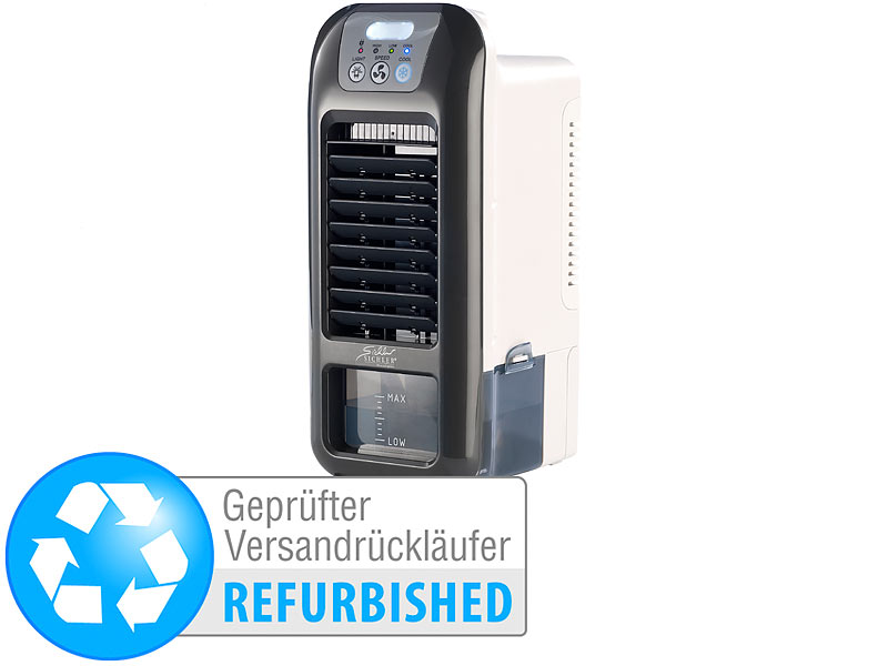 ; Luftkühler, -befeuchter und -reiniger mit Ionisator Luftkühler, -befeuchter und -reiniger mit Ionisator Luftkühler, -befeuchter und -reiniger mit Ionisator 