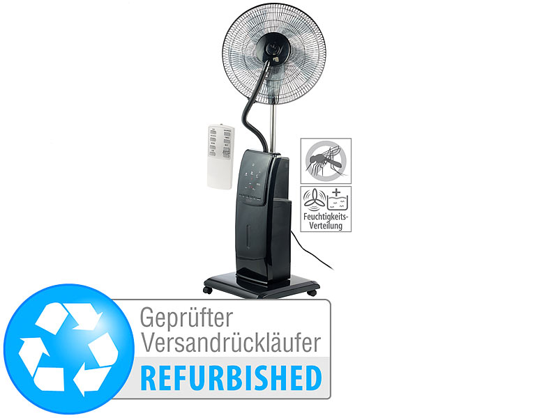 ; Sprühnebel-Standventilatoren Sprühnebel-Standventilatoren Sprühnebel-Standventilatoren 