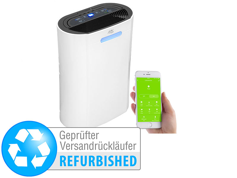 ; Luftkühler, -befeuchter und -reiniger mit Ionisator 