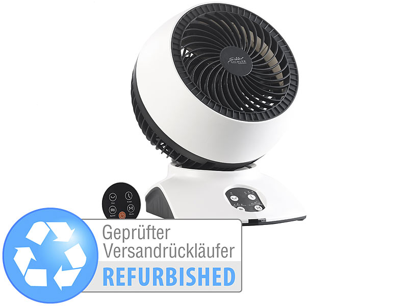 ; Walzen-Ventilatoren, Wand- & Boden-Raum-Ventilatoren3D-Raumventilatoren mit 3D-Oszillation 