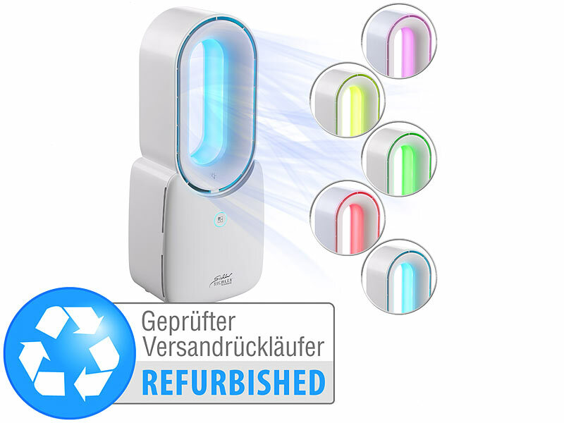 ; Walzen-Ventilatoren, Rotorlose Wand- und Tisch-Ventilatoren 