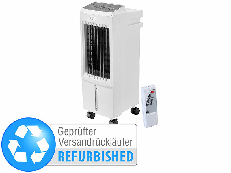 ; Luftkühler, -befeuchter und -reiniger mit Ionisator 